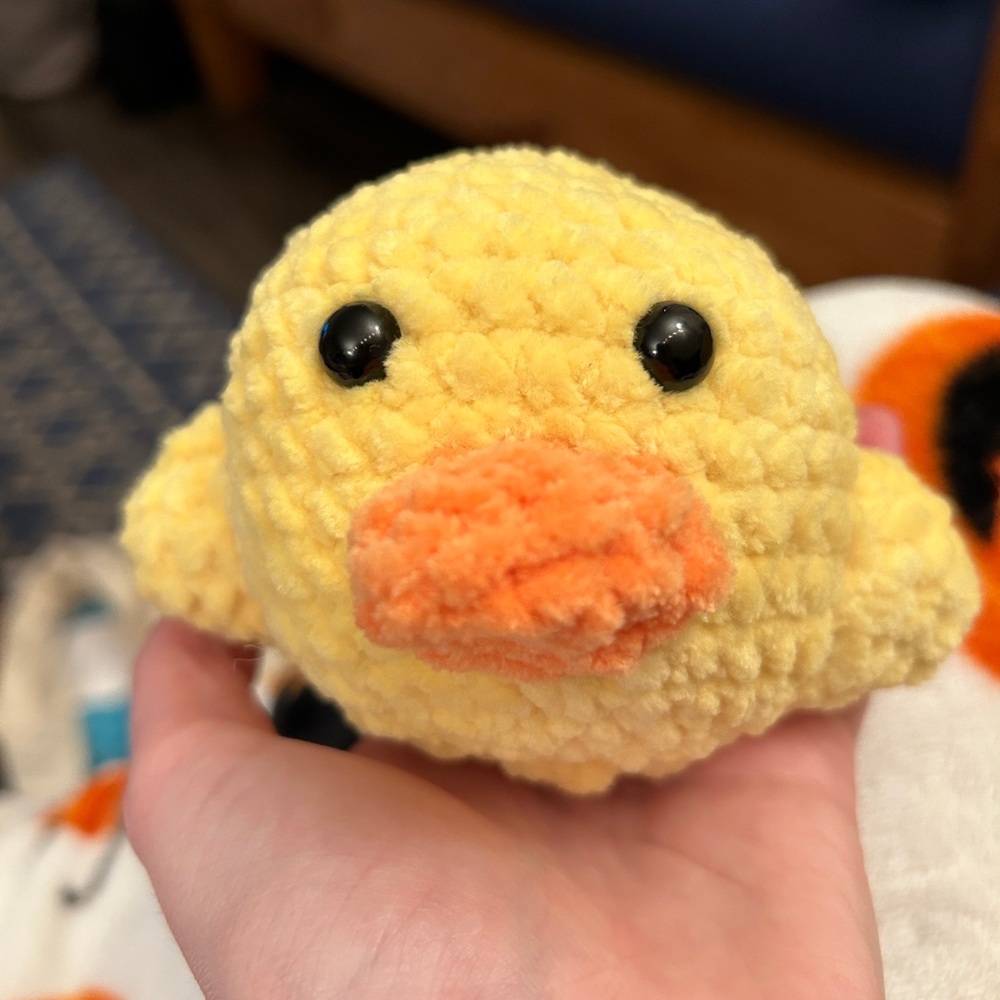 Mini Crochet Duck Handmade